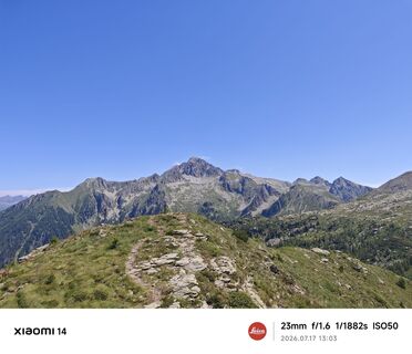 Foto de marco conte a lo largo del recorrido