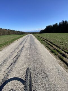 Zdjęcie z Sven Krieblin wzdłuż trasy