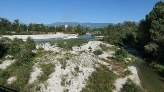 Foto von Hans Werner Ball entlang der Tour
