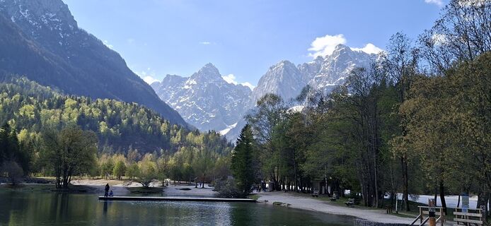 Foto de Mario Thomaschütz a lo largo del recorrido