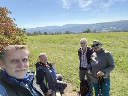 Foto från Hermann Czerweny under resans gång