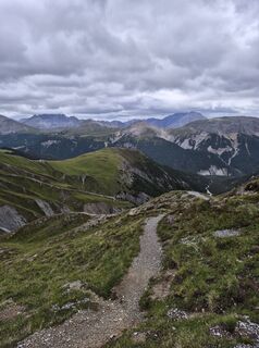 Foto von Marie Weyn entlang der Tour