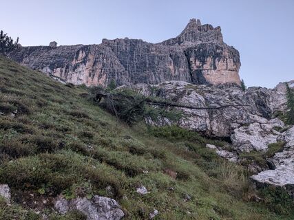 Photo de Marc Herschel le long du parcours