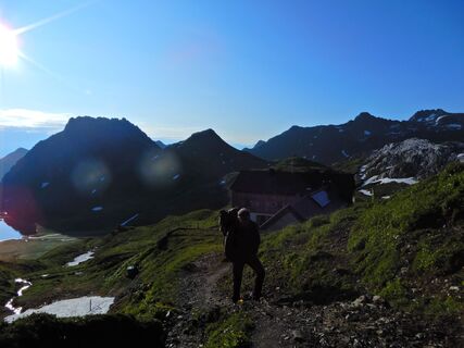Tilisunahütte - Lindauer Hütte - Lünersee - Totalphütte