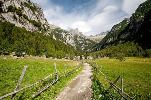 Der Weg im Val di Mello