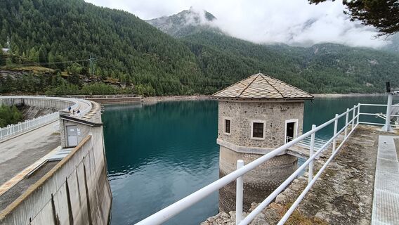 Foto von Maurizio Dell'acqua entlang der Tour