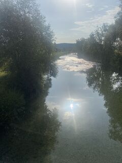Foto von Sven Krieblin entlang der Tour