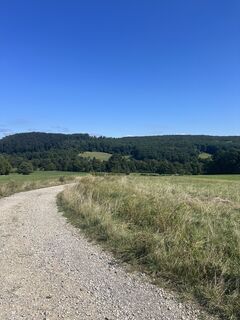 Photo de Marlene Hronicek le long du parcours