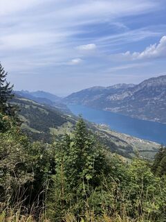 Foto von Florian Kälin entlang der Tour