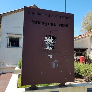 Parkplatz de la Vigne - Aspremont