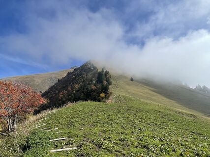 Photo de gabriel bardon le long du parcours
