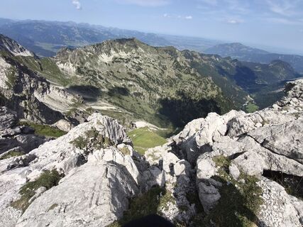 Photo de Armin Herzog le long du parcours