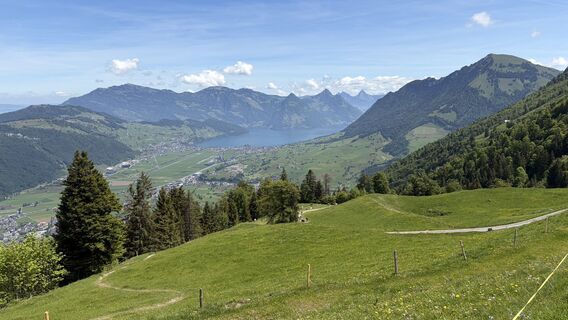 Foto von Boris Schickedanz entlang der Tour