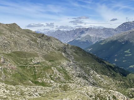 Foto von Marco Reina entlang der Tour