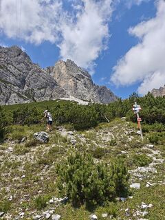 Foto von Luca Marchesini entlang der Tour