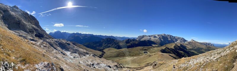 Foto fra Raymond Woertman undervejs på turen