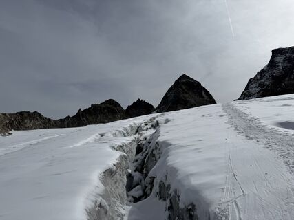 Foto von Mark Frey entlang der Tour