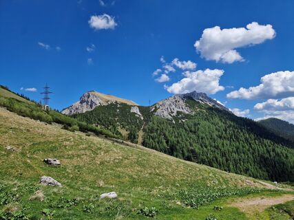 Foto von Gabi Köberl entlang der Tour
