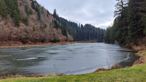 Fotografia z Walter Kapeller na trase
