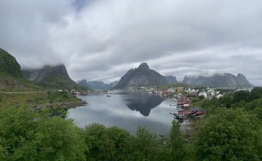 Foto von Toni Lerda entlang der Tour