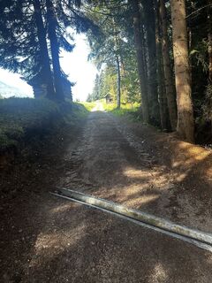 Foto von Maximilian Schranz entlang der Tour