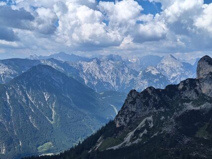 Foto von Katharina entlang der Tour