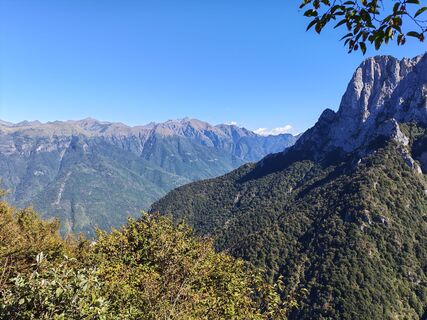 Photo de Lodovica Vecchi le long du parcours