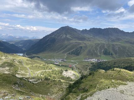 Photo de Andre Tatter le long du parcours
