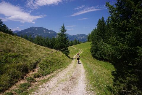 Foto von Walter Köllner entlang der Tour