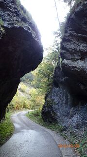 Eingang in die Rossbachklamm