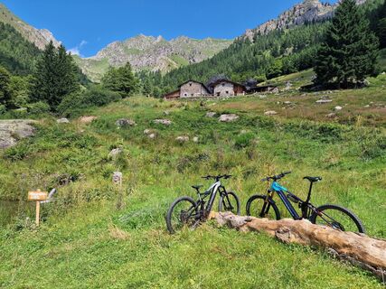 Photo de Cristian Mario Rota le long du parcours