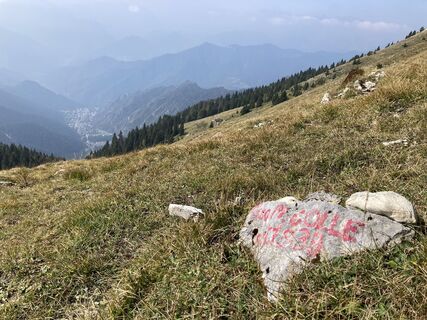 Fotografia z Marilena Locatelli na trase