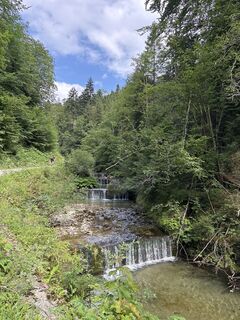 Foto von Heinz Sperl entlang der Tour
