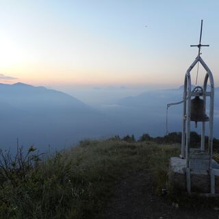 Morgendämmerung vom Monte Talm
