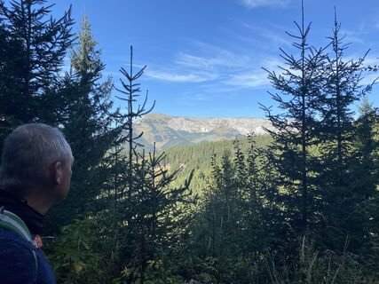 Foto de Melanie Hörzer a lo largo del recorrido