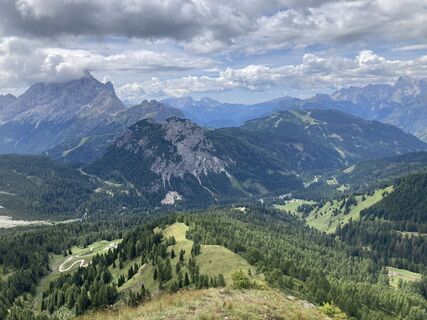 Foto von Marilena Locatelli entlang der Tour