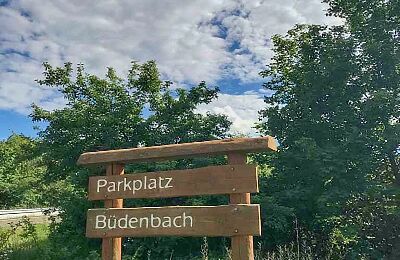Wanderparkplatz Büdenbach in Schwammenauel