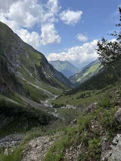 Foto von Markus Weig entlang der Tour