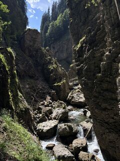 Photo de Lara Gerstberger le long du parcours