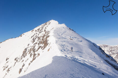 Monte confinale, die letzte Etappe.