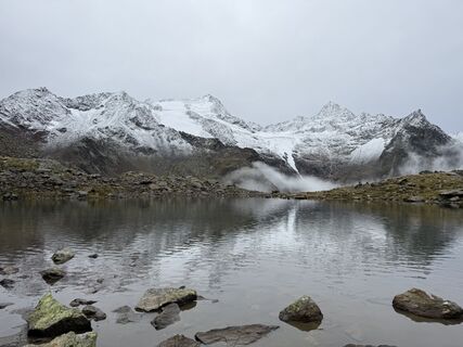Foto de Norbert Herbig a lo largo del recorrido