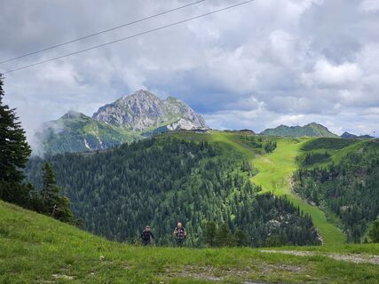 Foto von Florian Dürnegger entlang der Tour