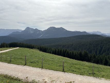 Foto von Heinz Sperl entlang der Tour