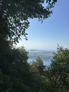 Photo de Agnese Martinelli le long du parcours