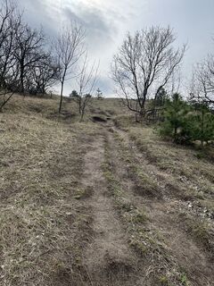 Foto de Lili Bártfai a lo largo del recorrido