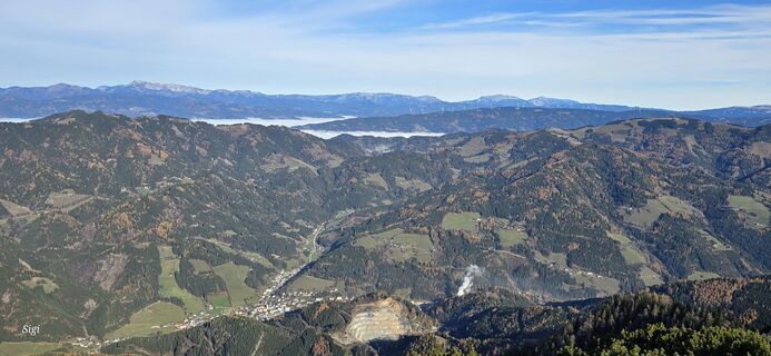 Foto von Siegfried Sauseng entlang der Tour