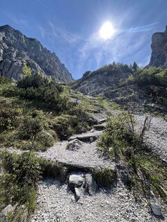 Photo de Simon Payreder le long du parcours
