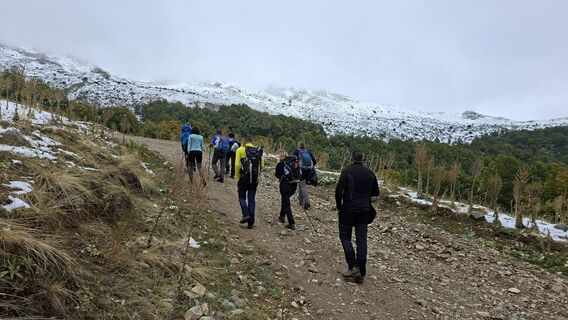 Photo de Sase Dinev le long du parcours