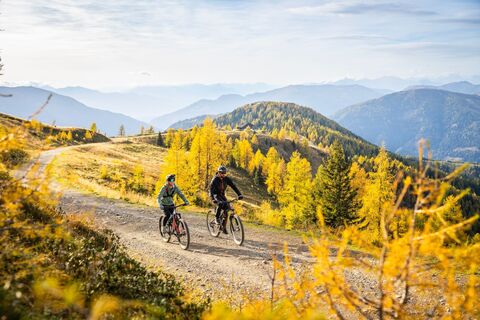 Goldener Herbst Bike Kleinkirchheim nockbike FIS Franz Klammer Tour