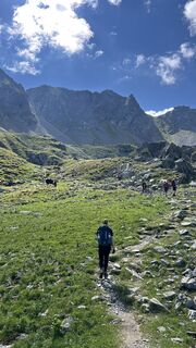 Foto de Benjamin Bachler a lo largo del recorrido
